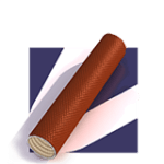 Tubing Materials with Red Background